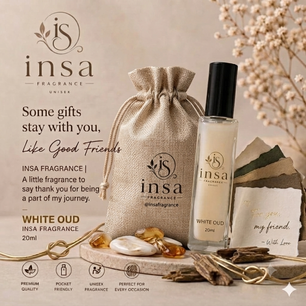 White Oud by INSA Fragrance (20ml)